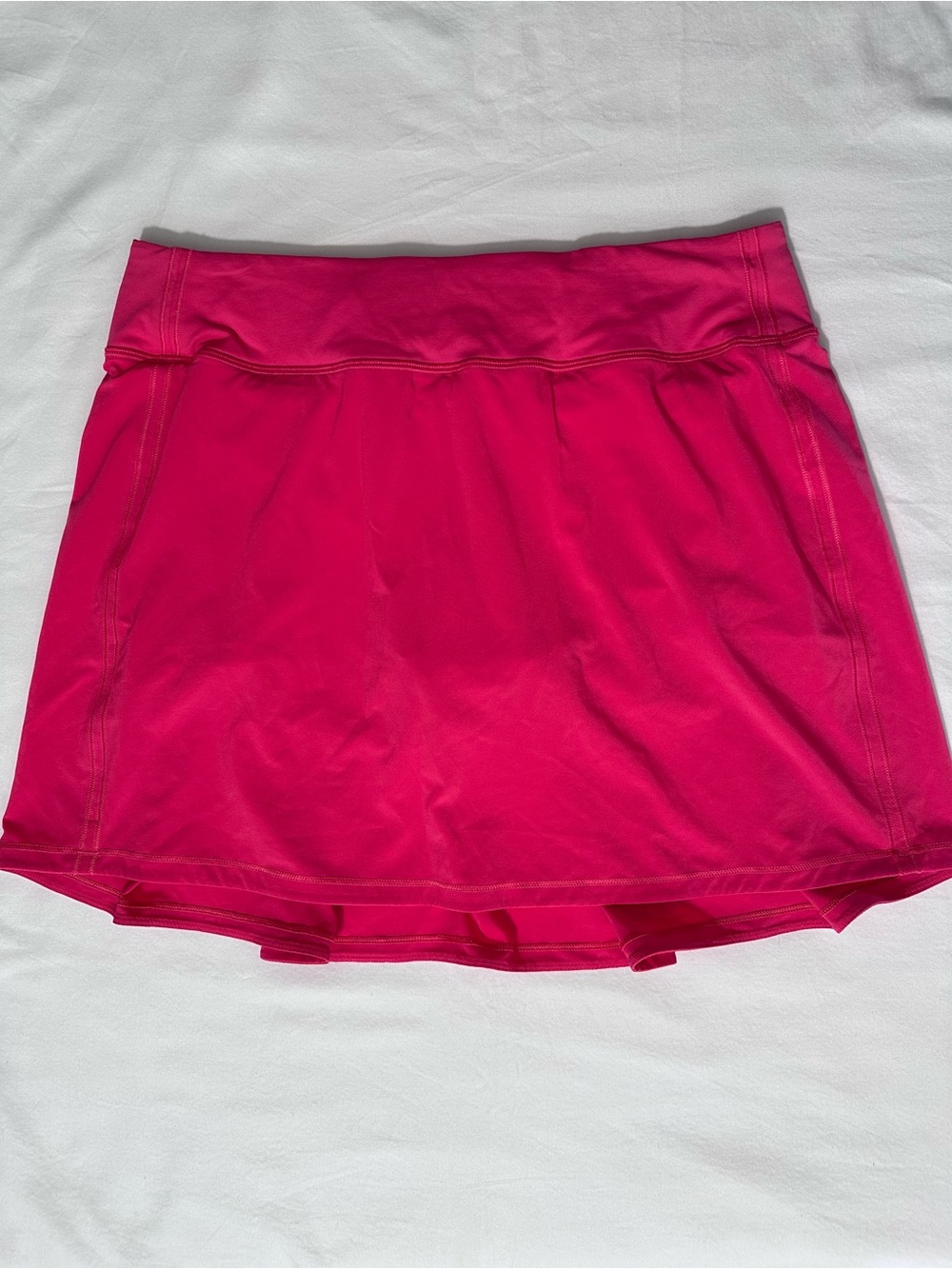 Lululemon Pace Rival Mid-Rise Skirt *Extra Long Size 8 Lip Gloss Pink Lined $88 - Picture 3 of 9